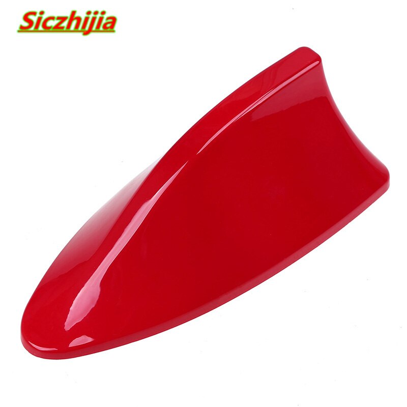 Shark fin antenna AM / FM radio signal antenna for BMW 1 2 3 4 5 6 7 Series X1 X3 X4 X5 X6 325 328 F30 F35 F10 F18 GT E36 E38: Red