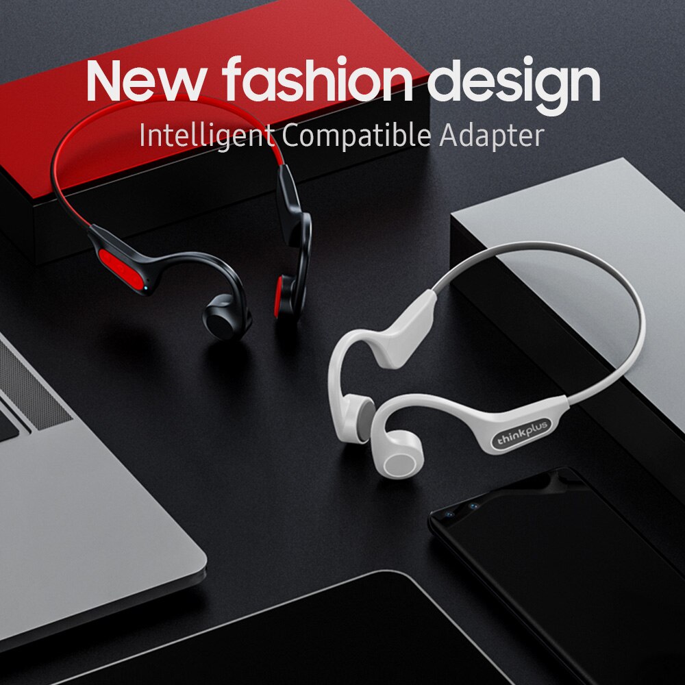Lenovo-auriculares inalámbricos X3 Pro originales, cascos de conducción ósea con Bluetooth 5,3, impermeables, ligeros, deportivos, gancho para la oreja