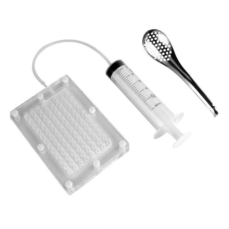 Kit de machine à Caviar, outils de géométrie moléculaire, 96 trous, Gadgets de décoration de cuisine