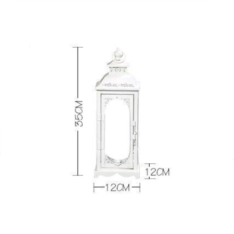 Europäischen Schmiedeeisen Wind Lampe Leuchter Hochzeit Requisiten Hochzeit Pre-funktion Bereich Dekoration Retro Laterne Hochzeit Laterne
