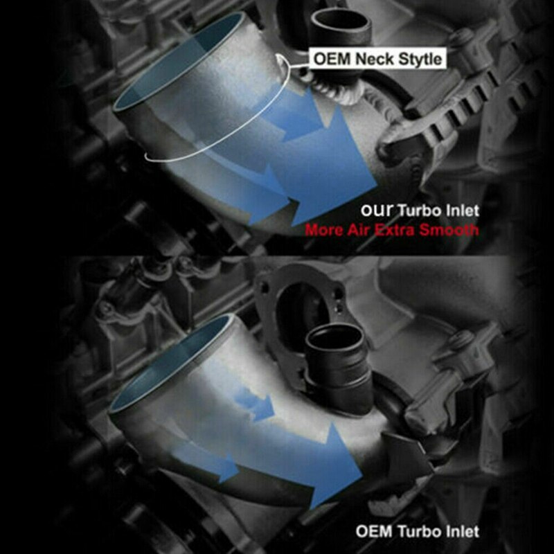 Tubo Turbo de codo de admisión de coche, tubo de rendimiento, manguera de admisión de turbocompresor para Golf MK7 -TT V8 MK3 EA888 Gen3