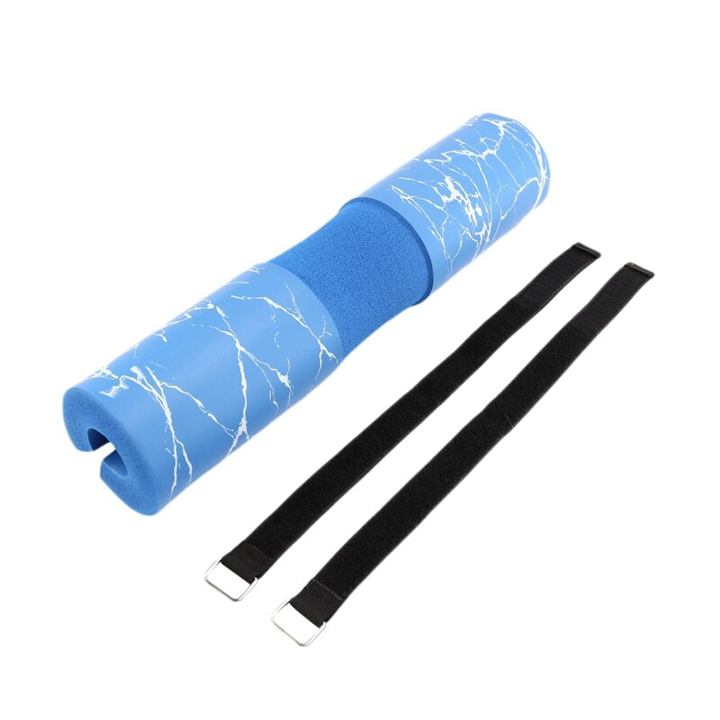Barbell Pad for Squats, Lunges and Hip Thrusts - Squat Pad Weight Lifting Bar Cushion Pad for Neck and Shoulder: Blue