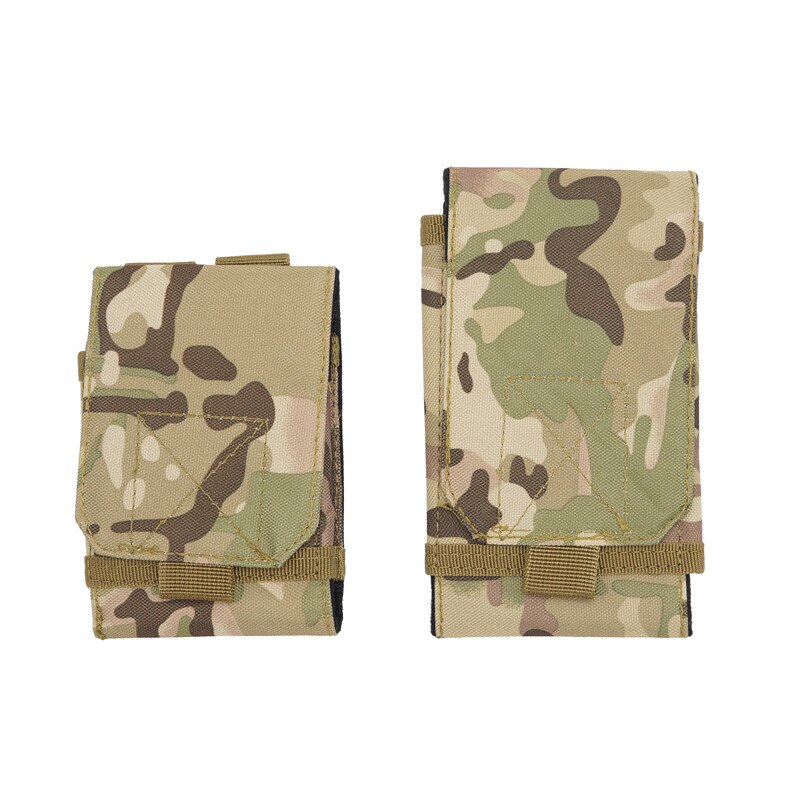 Universal Camouflage Canvas Mobile Phone Pouch for iPhone 4 4S 5 5s SE 6 6s 7 8 Plus X XS Waist Bag Belt Clip Cover Case Bags