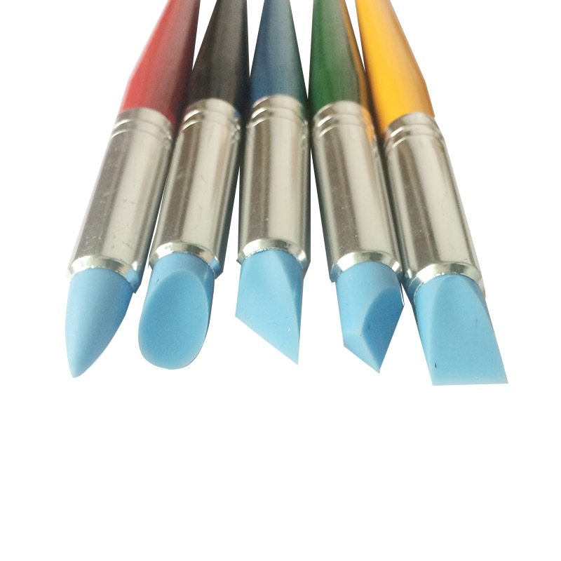 Soft Head Rubber Shaper Pen Polymer Clay Tools hobby model tools Colour Shaper Kids Paint Set art supplies ceramic tools 10mm