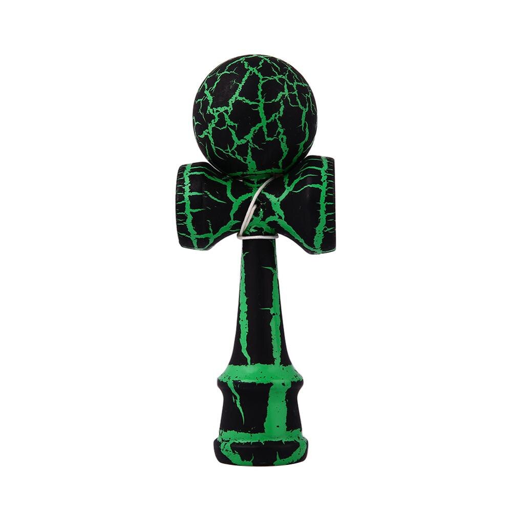 Bigger Wooden Kendama Toys Kids Adult Skillful Juggling Ball Upgrade 18CM Kendama Christmas Xmas Jouet Piłka do Zabawy: 10.8CM green