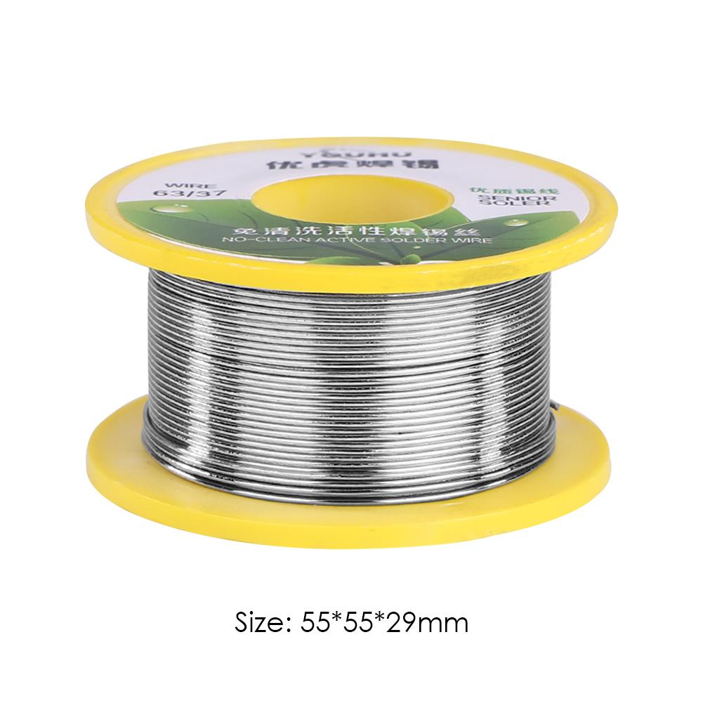 Solder wire 50g 0.5mm 0.8mm 1.0mm Wire Melt Rosin Core Solder Soldering Wire Roll No-clean Welding Accessories