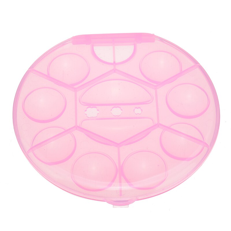 1Pc Artist Plastic Paint Mixing Palette Box for Watercolor Acrylic Oil Painting Watercolour White Painting Pallet Painting Tool