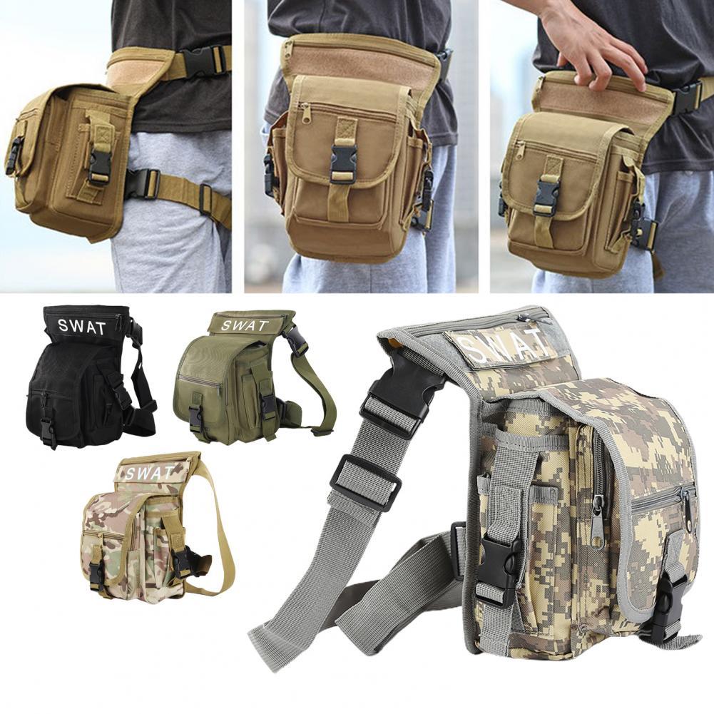 Leg Bag Unisex Waterproof Nylon Leg Bag Waist Pack for Outdoor Leg Bag