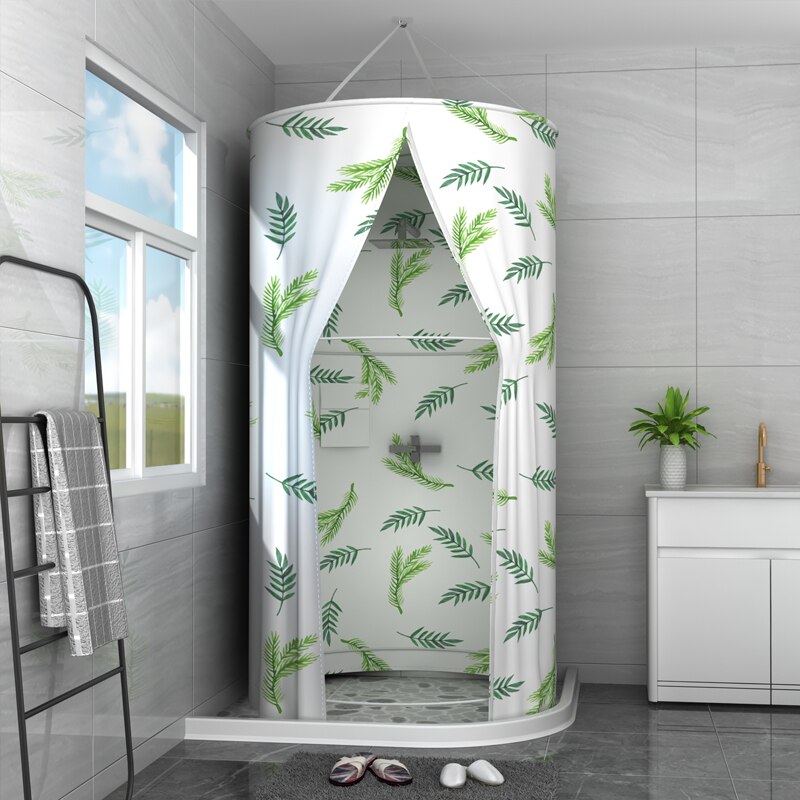 Aqumotic Bath Room Divider Screen Internal Partition Wall Separator for Shower Environment Folding Screens Keep Warm Wate-proof