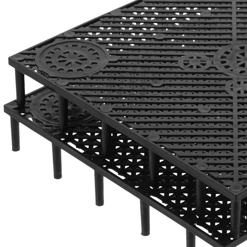 10 Stuks Aquarium Filterbord – 26x17,8 Cm – Zwart – Voor Bodemisolatie En Kweekbakken