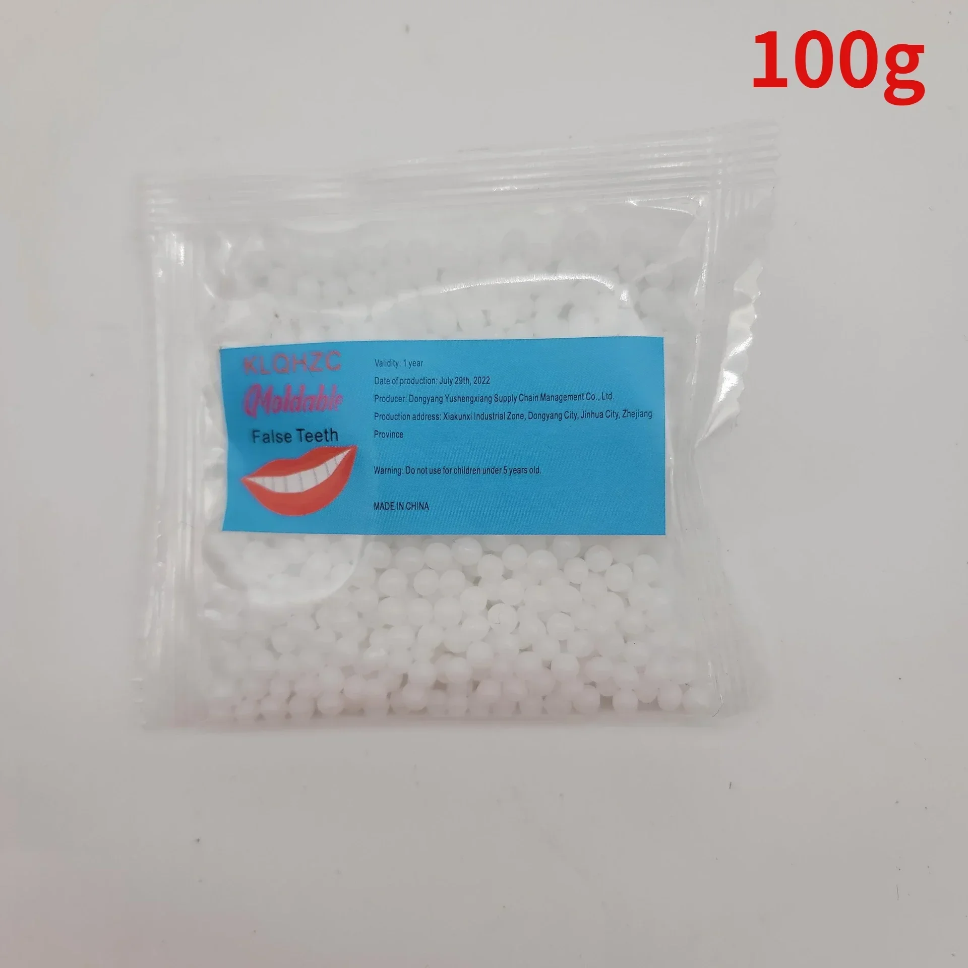 5-100ml Harz Zahn reparatur kleber formbare Zahnlücken füllen feste temporäre Zähne reparieren False teeth Kleber Sicherheit zahn ärztliche Versorgung: Rosa