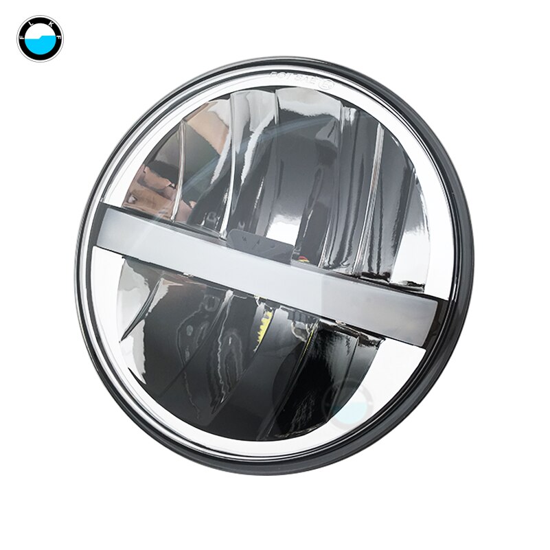 5-3/4"Inch LED Light Bulbs H/L Projection Headlight With 5.75 Inch Headlight Bucket shell For motorcycle Sportster XL 883