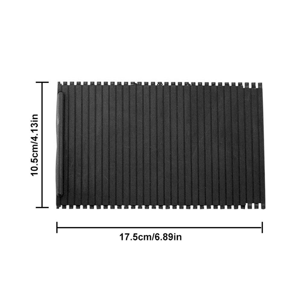 For BMW Car Center Console Cover Water Cup Holder Roller Blinds Cover Armrest Storage Box Slide Curtain For BMW X5 E53 1998-2006