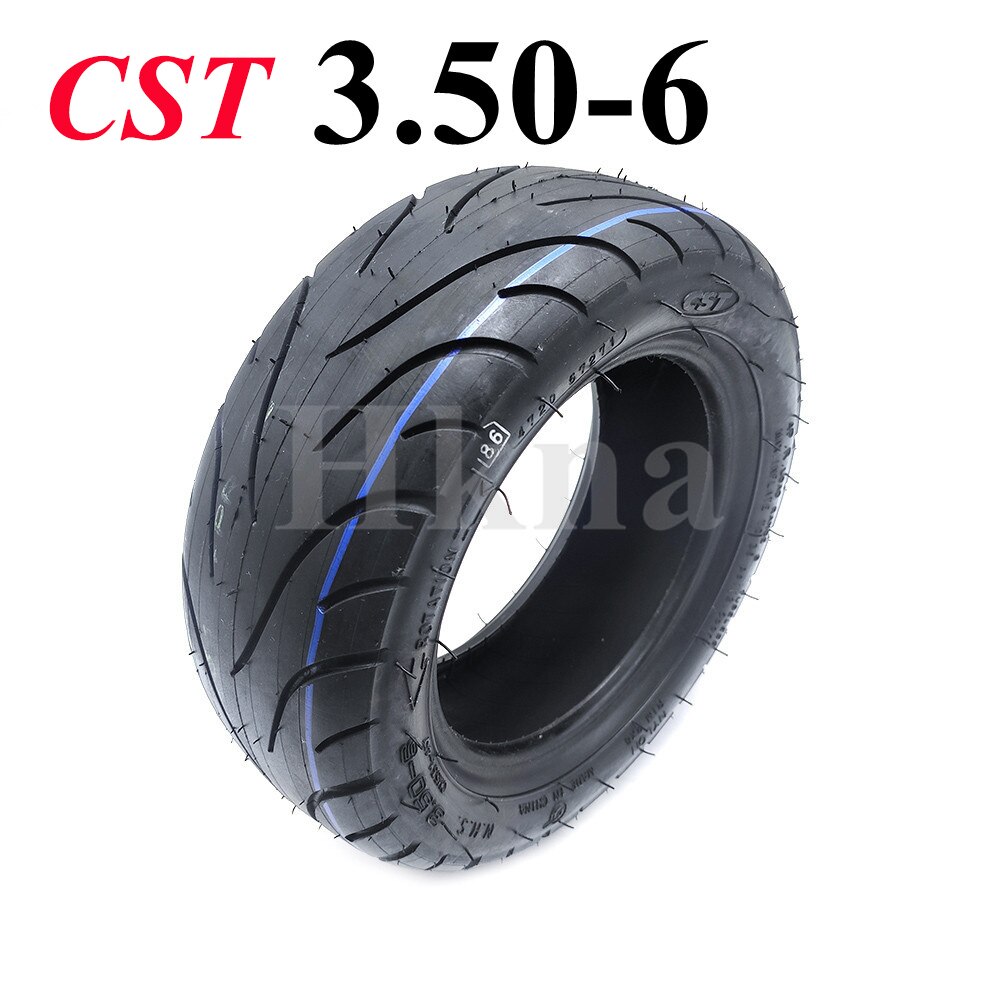 Oppgradering 3.50-6 10 x 4.00-6 90/65-6 universalvakuumdekk for elektrisk scooter balanserende bil cst slangeløst eksplosjonssikkert dekk