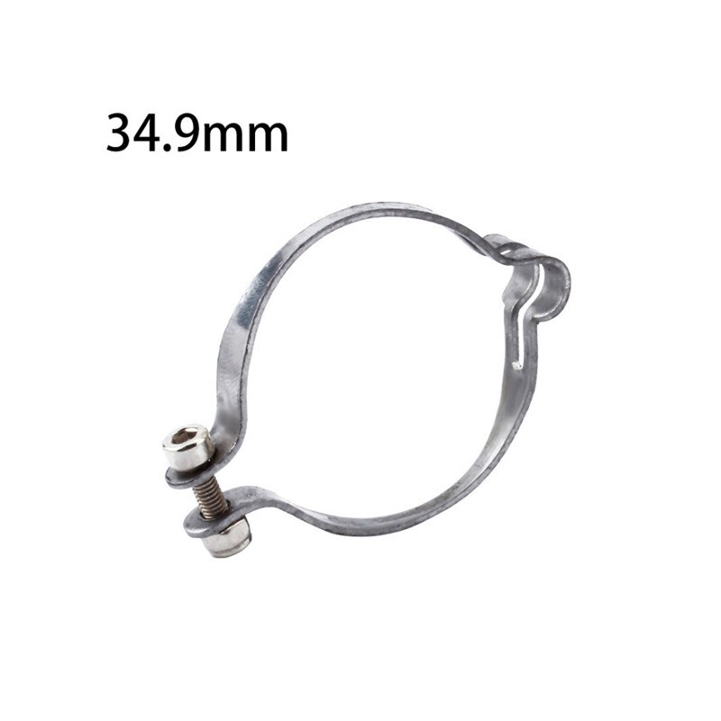 1Pcs Classic Staal Vintage Klem Op Top Buis Remkabel Gids Clip 34.9Mm Fiets Reparatie Tools: 34.9mm