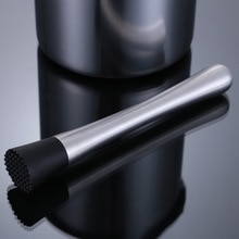 Mint Muddler Stainless Steel Swizzle Stick Ice Crusher Bar Broken Ice-lolly Lemon Hammer Club Supplies