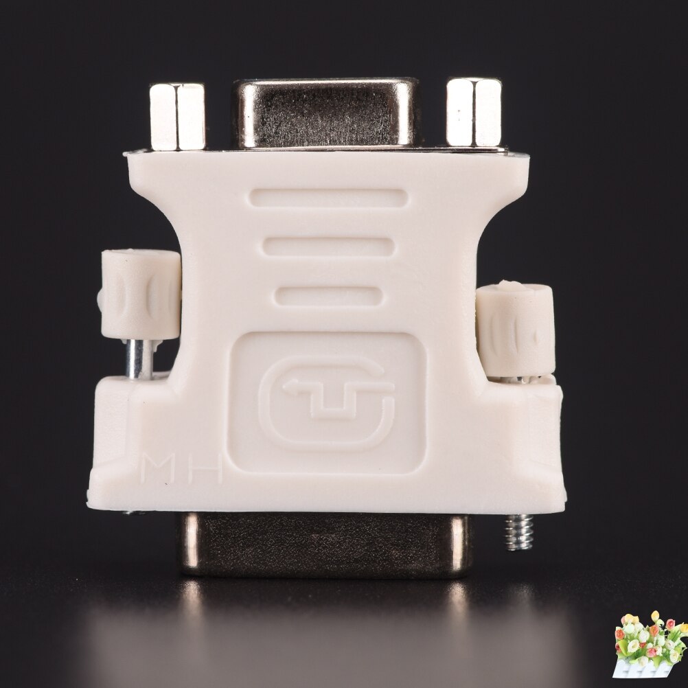 24 + 1 Pin DVI-D-D-M Om VGA-F Adapter-25 Pin (Dual Link) DVI-D Male Naar 15 Pin VGA Female Video Computer Monitor Adapter