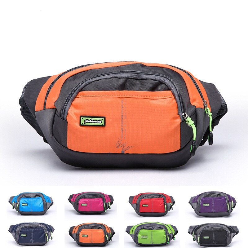 Vrouwen Fanny Pack Heuptas Mannen Oxford Bum Bag Hengreda Lichtgewicht Hip Sling Bag Met 3 Rits Zakken Voor reizen