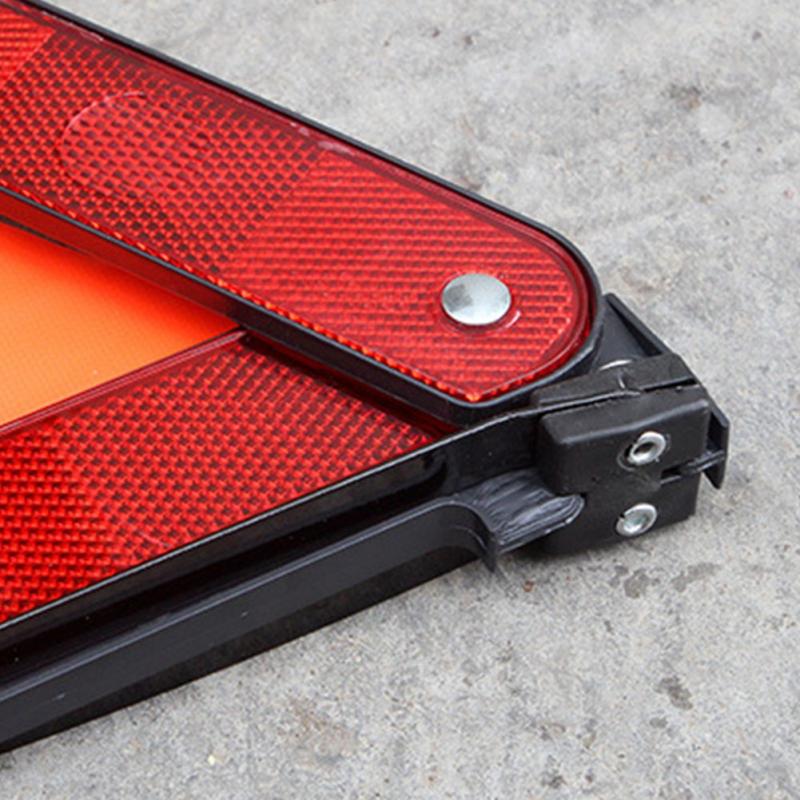 Foldable Car Triangle For Van Emergency Reflective Breakdown Sign Warning