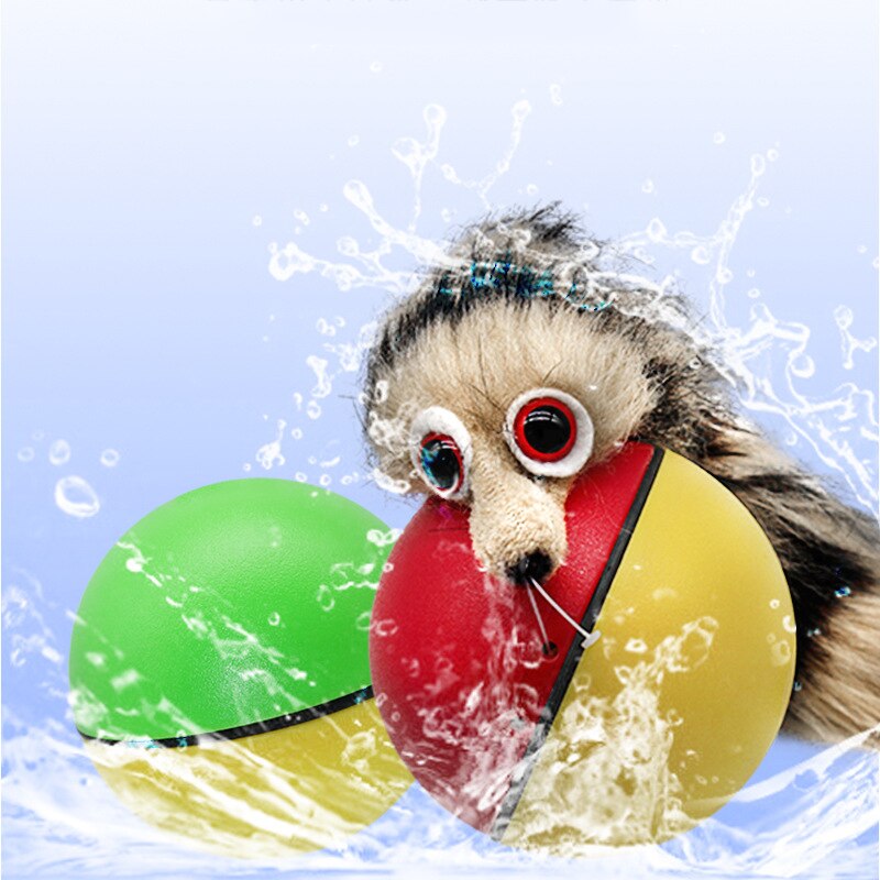 Mais novo beaver bola brinquedo elétrico beaver doninha brinquedo rolando bola salto brinquedos em movimento na água brinquedos