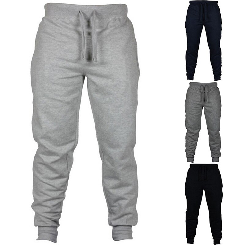 Vertieve herfst heren haar broek casual hip streetwear broek heren effen kleur broek workout trainingsbroek