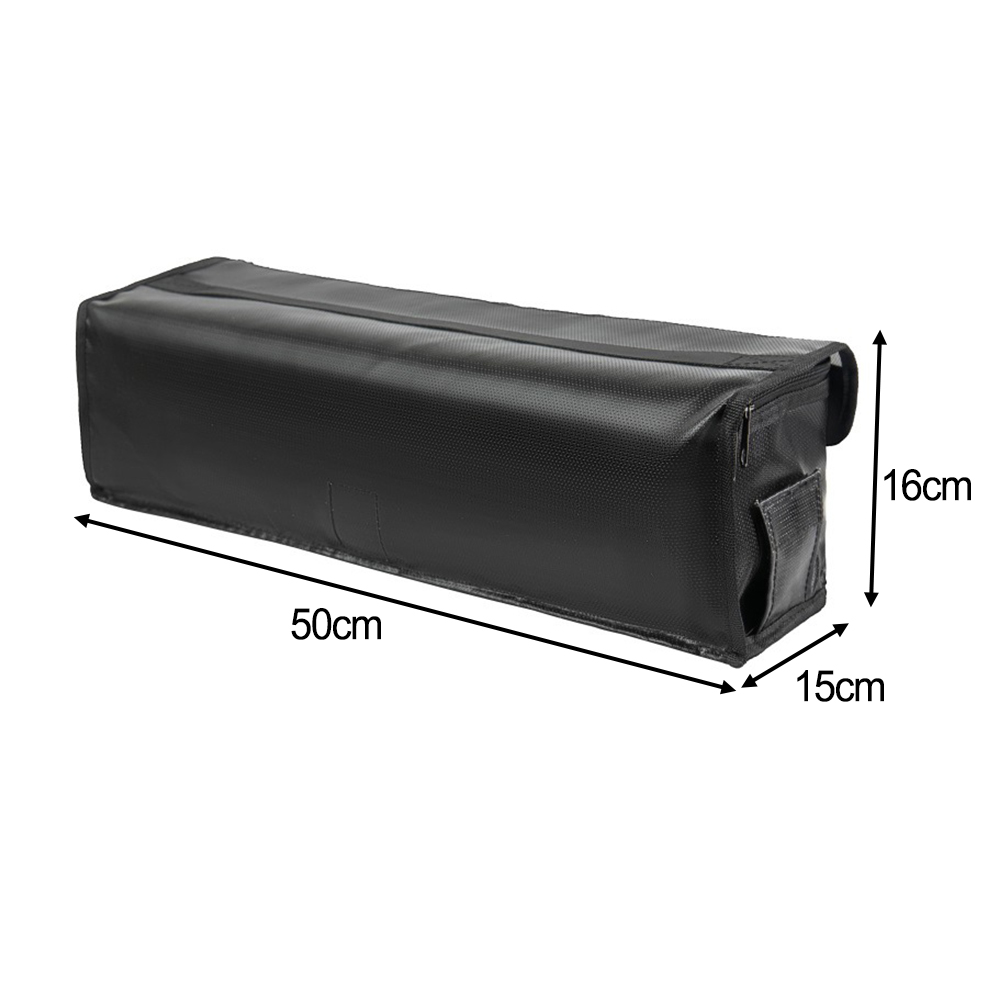 1 Pcs Electric Bike Battery Bag Fireproof Storage Bag Portable High Temperature Resistant For Hailong EBike Parts
