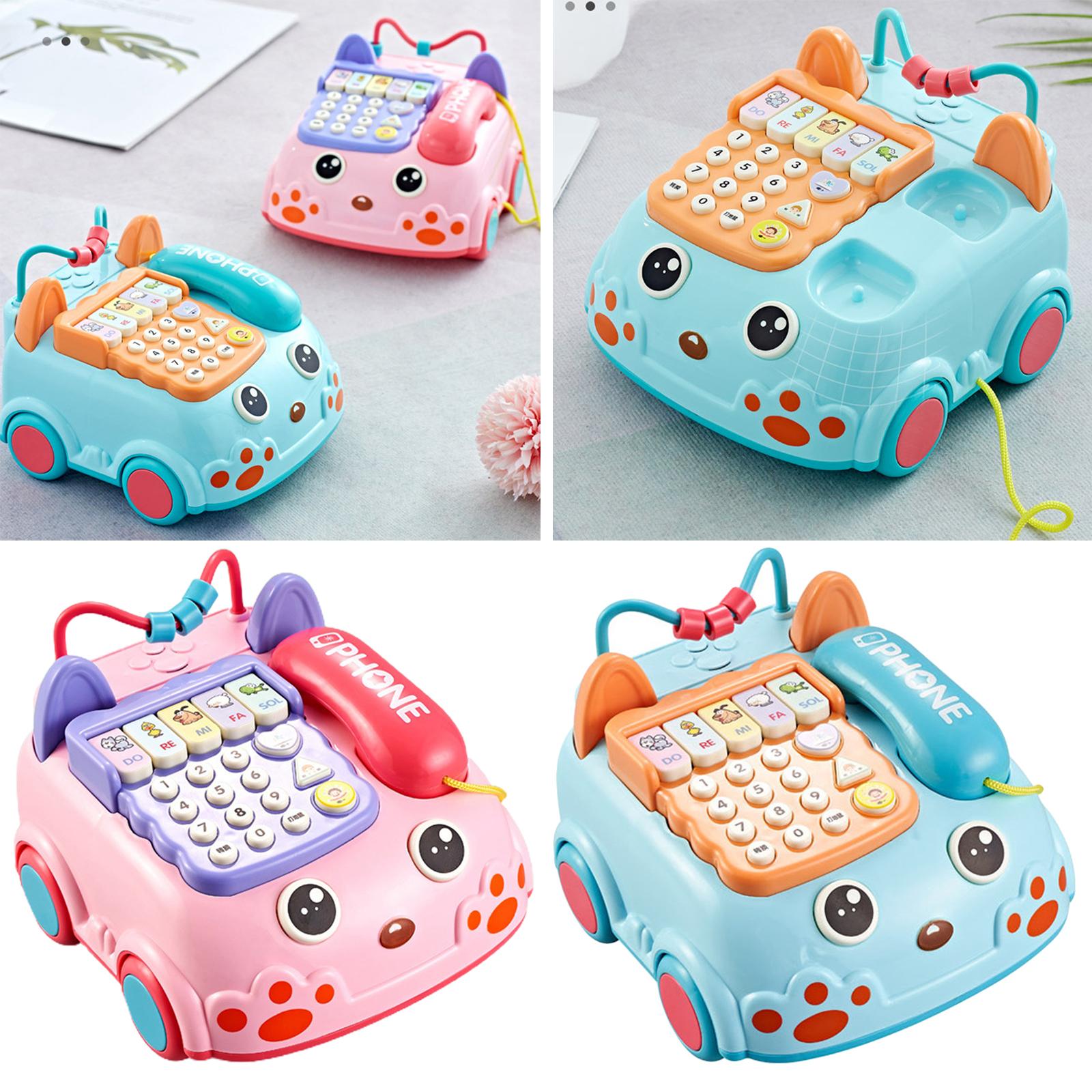 Phone Toy Early Education Pretend to Call A Phone Call Development of Educational Trail Function