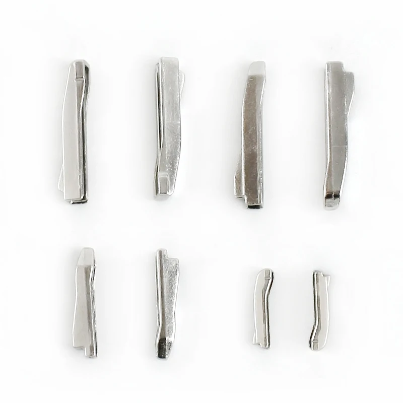 20/40sets 3# 5# 8# 10# Double Open Zipper Latch Repair Kits Tool for Zippers Non-slip Stopper Coat Metal Two-way Zip Plug Buckle: 3# / Silver / 40sets