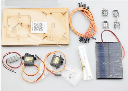 Smart Solar Light Tracking Equipment Power Generation Maker Project Small Production for Arduino: Rack Servo Accessory