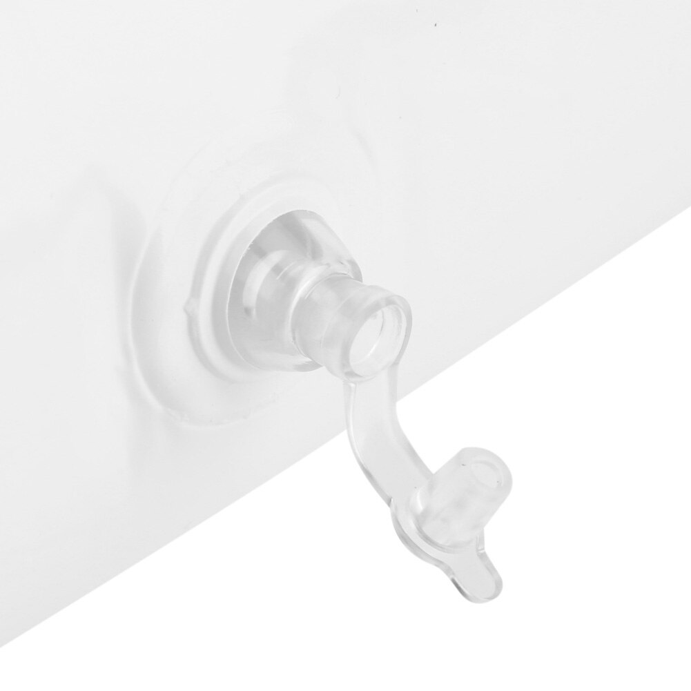 Oppustelig badeværelse pude badekar spabad nakkestøttepude med sugekopper hoved nakkestøtte afslappende pude