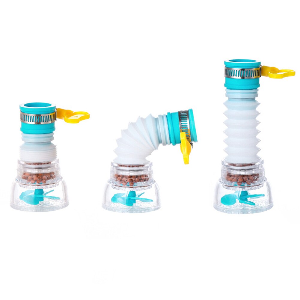 Easy Install Kitchen Tap Nozzle Healthy Universal Bathroom Sprayer Attachment 360 Degree Rotating Faucet Water Filter Purifier