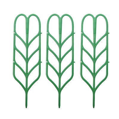 Diy plast plantestøtteramme pottebrakett hylle klatreblomst fast plantevekstretning for hageranker feste: Default Title