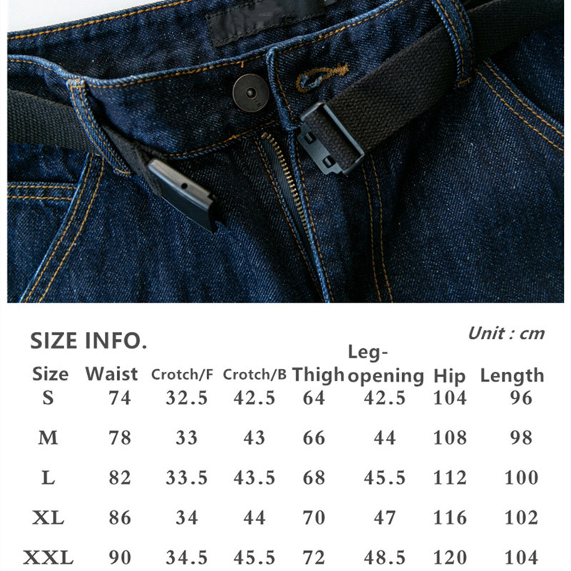Pantalones vaqueros de pierna ancha para hombre, pantalón para escalada al aire libre, Trekking, Camping, trabajo de carga, pretina recta, empalme, primavera y otoño