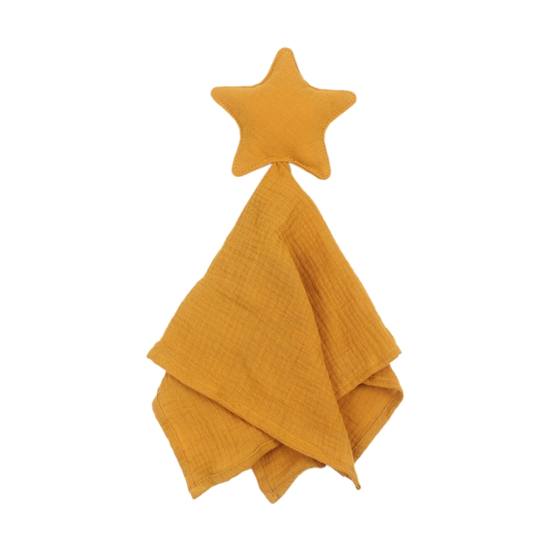 Moon Star Baby Comfort Safety Blanket Soothe Soothing Towel nfant Supplies for Baby Girls Boys Sleeping Playing Plush Toy