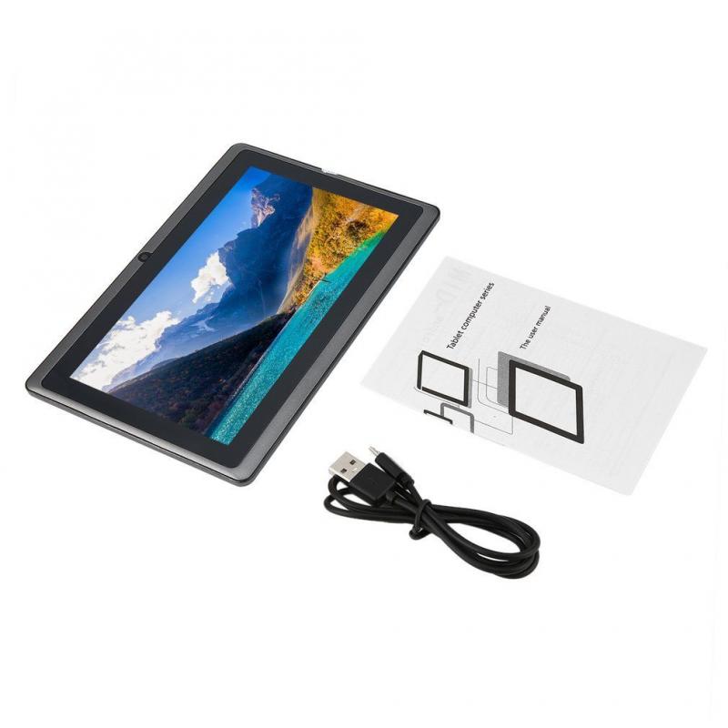 A33-4G 7 pulgadas Android 4,4 Q88 Pro Allwinner A33 Quad Core 512 MB/4 GB Cámara Dual Bluetooth tableta wifi para niños pc