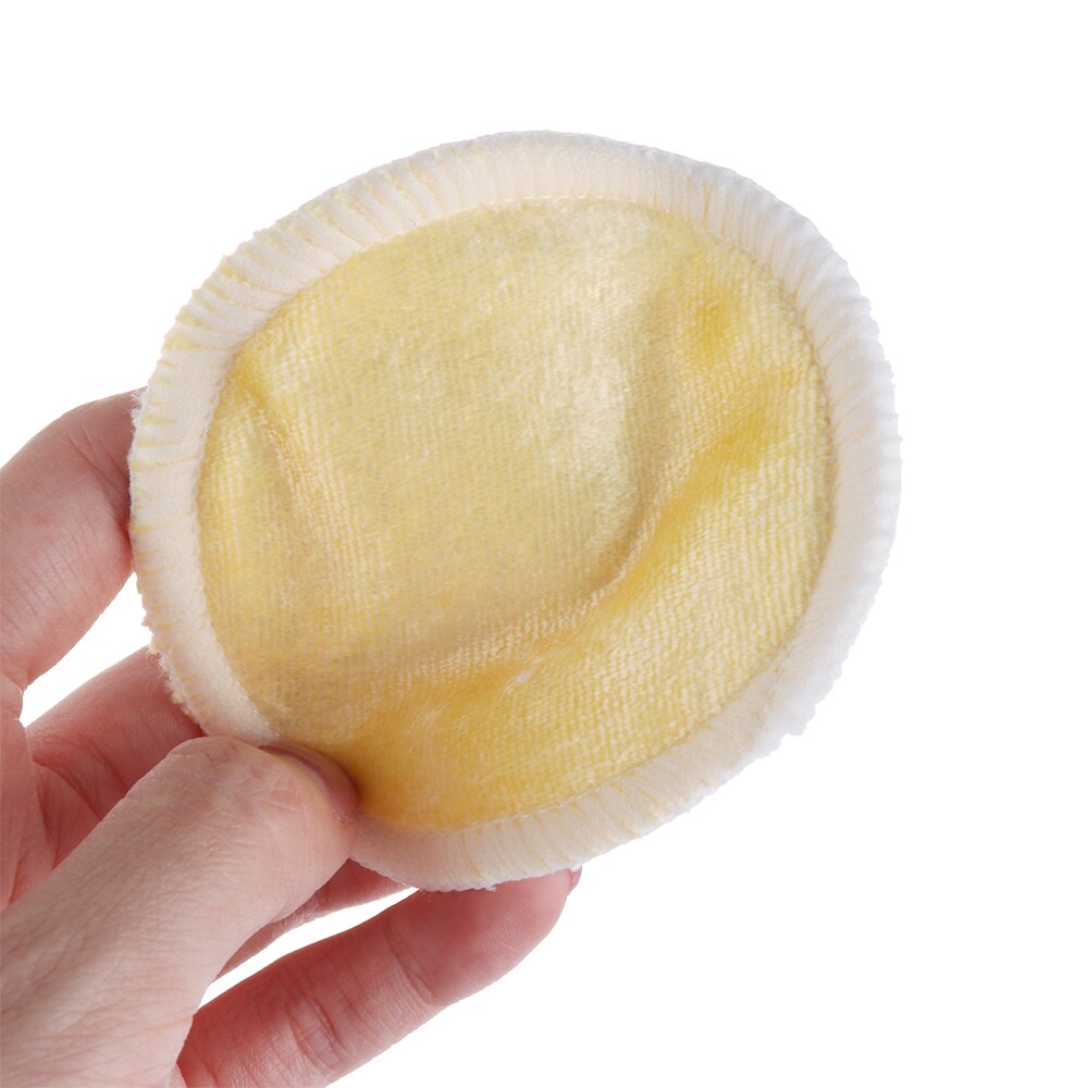 Almohadillas de algodón, 1 ud., desmaquillante Facial, doble capa, toallitas limpiadoras de uñas, lavables, reutilizables