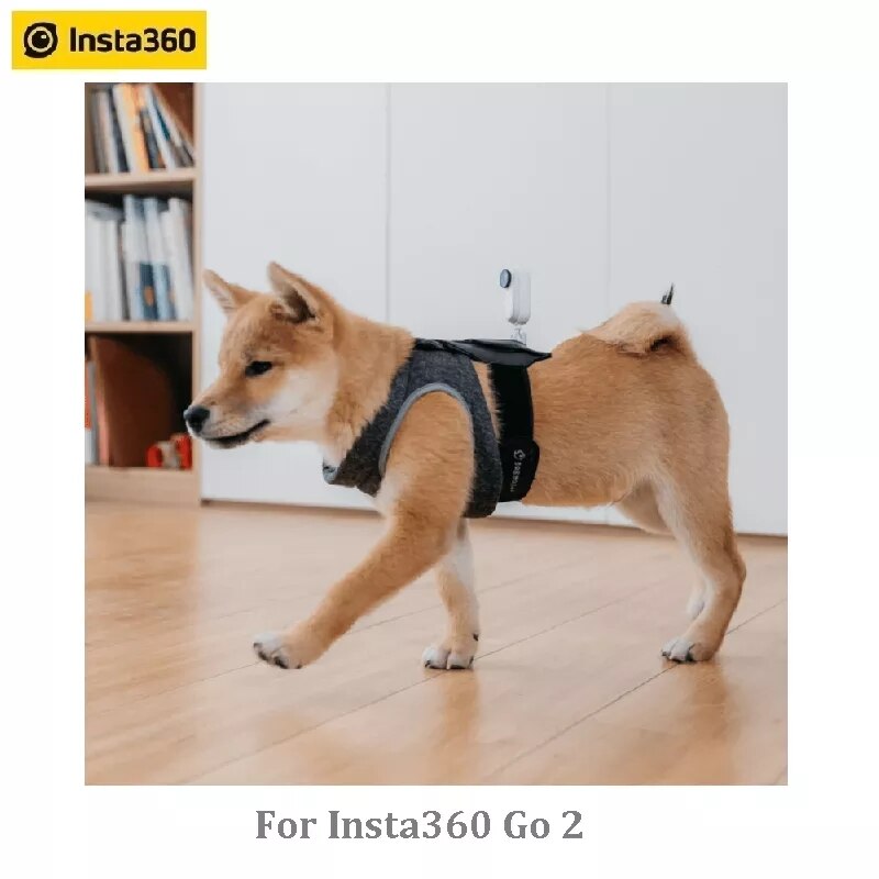 Insta360 GO 2 dog back Pet Strap Mount for Insta360 GO2 Original Accessories