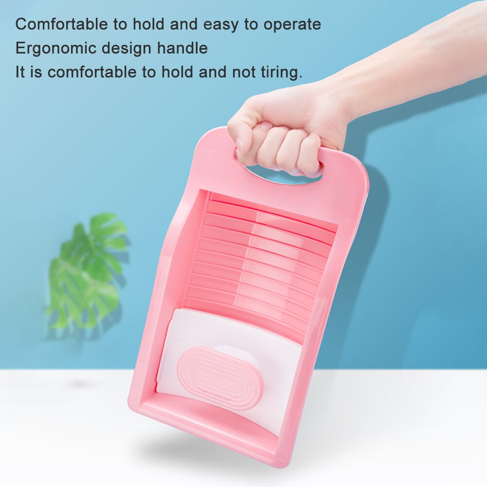 Socks Travel Portable Washboard Laundry Hand Wash Home Cleaning Tools Multifunction Underwear Bra Nappy Clothes Detachable PP