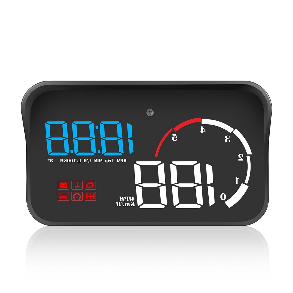 M10 Automotive general OBD2 Car Hhead-up Display Windshield Projector Digital Speed Head-up Display with Visor