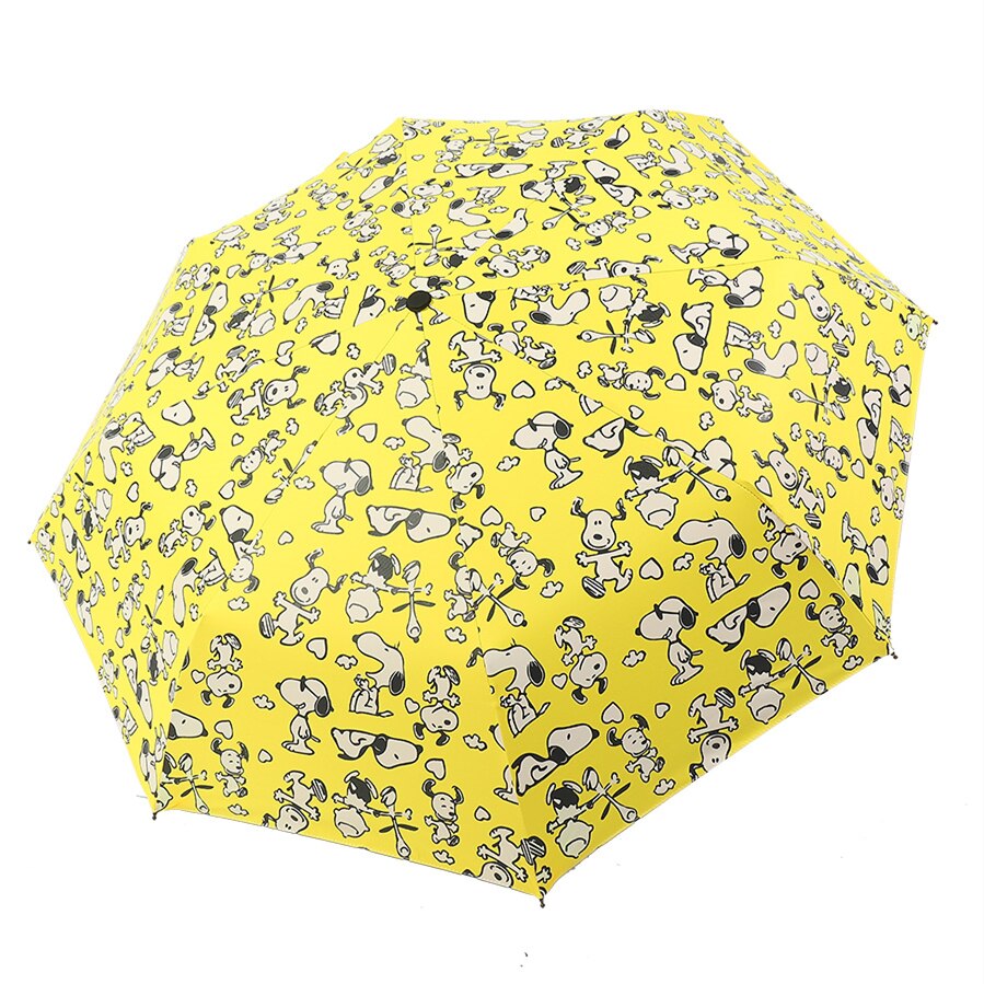 Hond Patroon Paraplu Pocket Paraplu Drie Vouwen Verse Party Honden Parasol Zonnige Regenachtige 4 Kleur Paraplu Vrouwen
