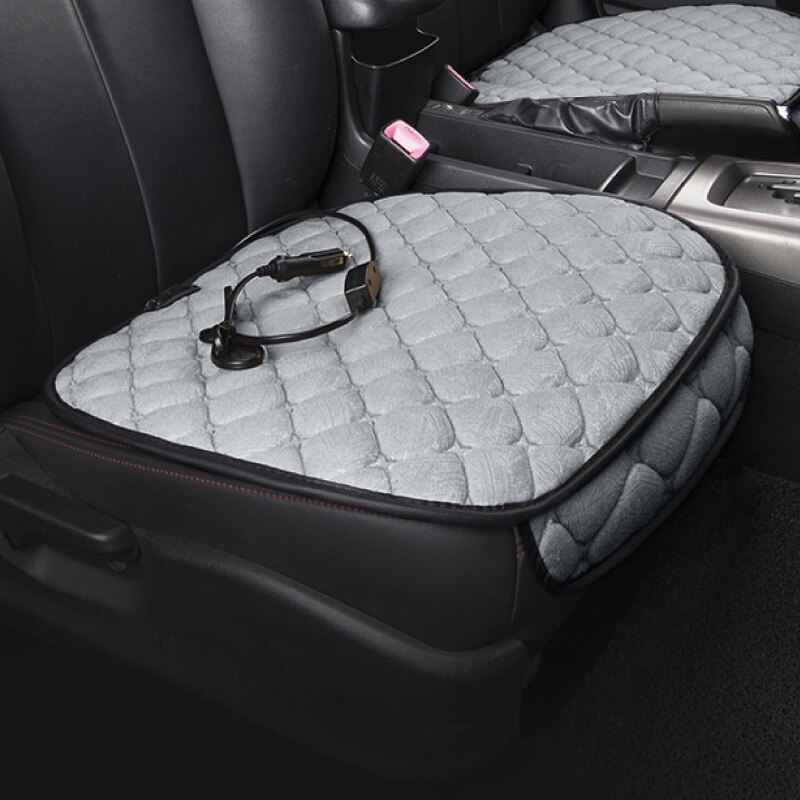 Winter Universele 12V Autostoel Verwarming Kussen Intelligente Warme En Comfortabele Multifunctionele Car Seat Heater Heater: gray pad 1 piece
