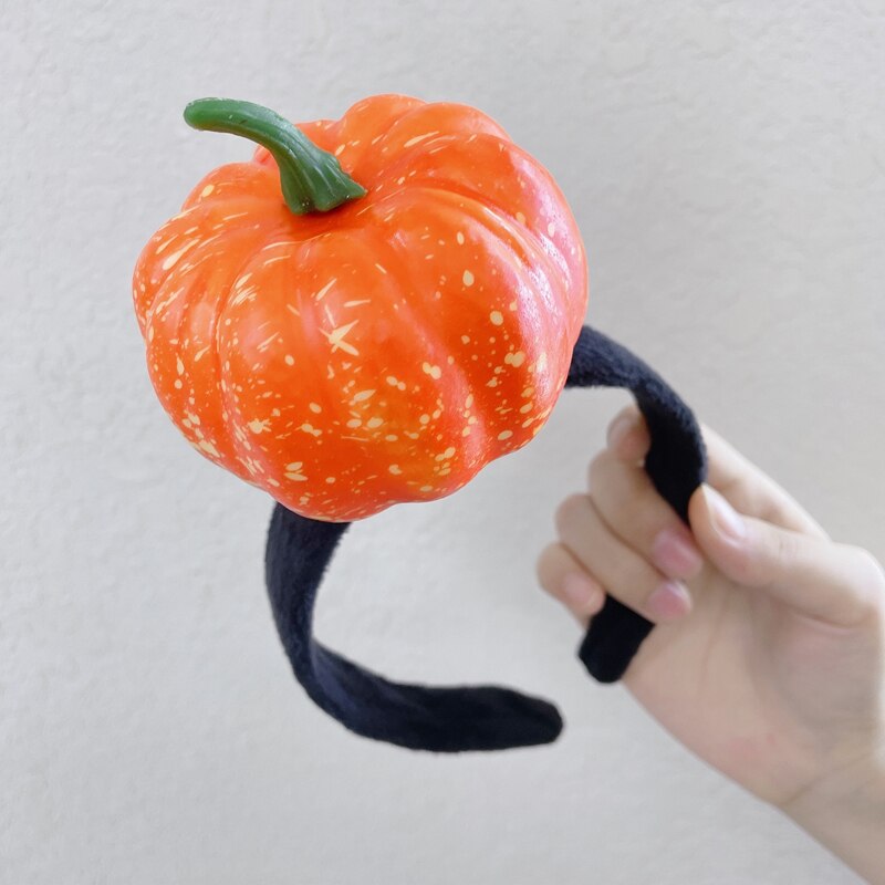 Diadema de zanahoria divertida para mujer, cintas para el pelo de verduras para mujer, bandana bonita para lavar la cara, accesorios para el cabello,: 3