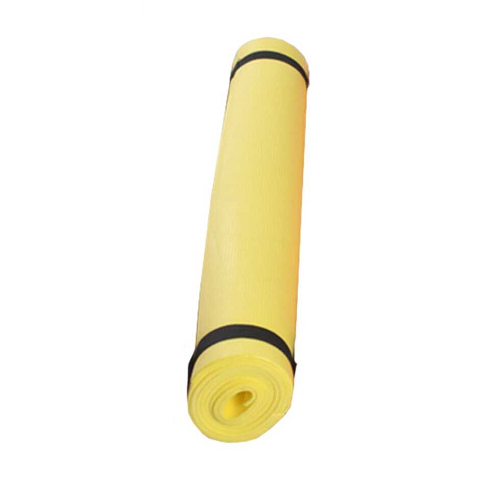 KoKossi di Modo di Yoga Zerbino Dimensioni 173x60x0.4cm Non-slip Dimagrante Esercizio Fitness Ginnastica Zerbino Del Corpo costruzione di Esterilla Pilates: Yellow