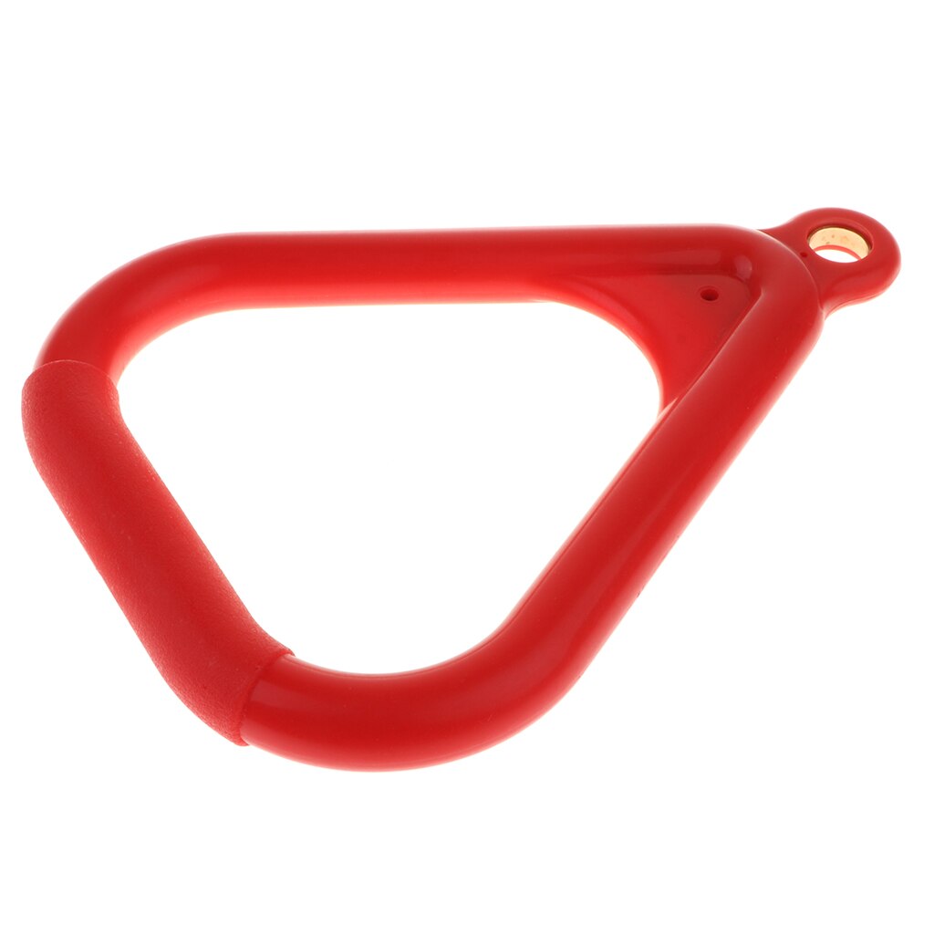 Outdoor Trapeze Gym Rings Plastic Coated Ring Swing Set Replacements & Additions: Red