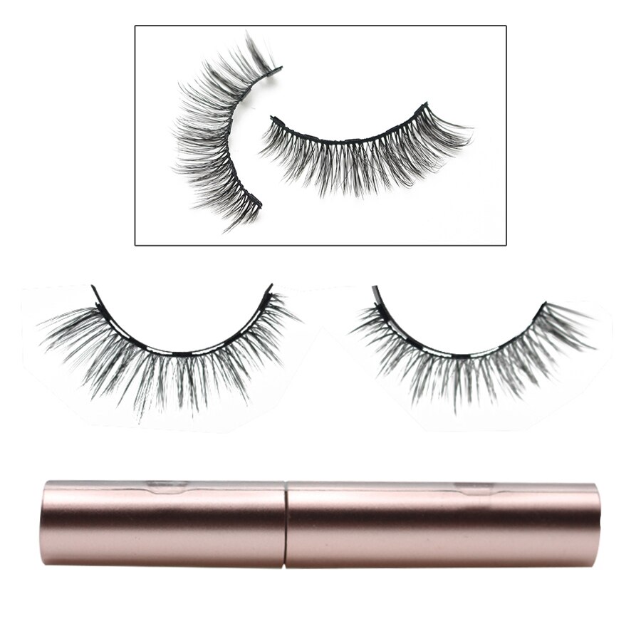 Set di ciglia magnetiche 3D impermeabile duraturo Eyeliner magnetico naturale magnete ciglia estensione trucco Kit ciglia finte: SA127