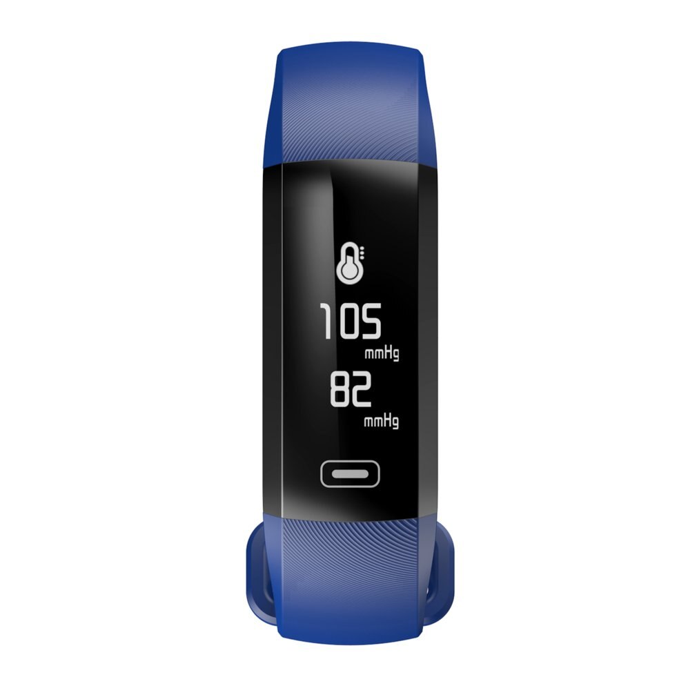 M2 Smart Wrist Watch Camera Heart Rate Bracelet SMS Reminder Waterproof Sports Watch: Blue