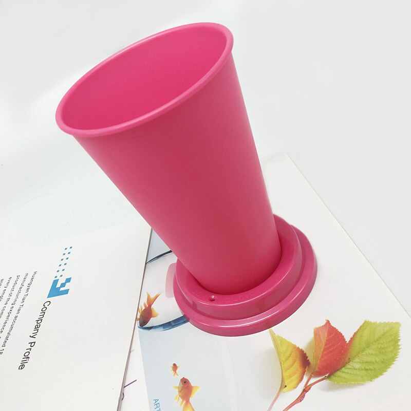 Tazas de café portátiles de viaje, 480ML, con tapas, para Picnic, turismo, bebidas, tazas de plástico, tazas a prueba de fugas, tazas para beber agua, triangulación de envíos