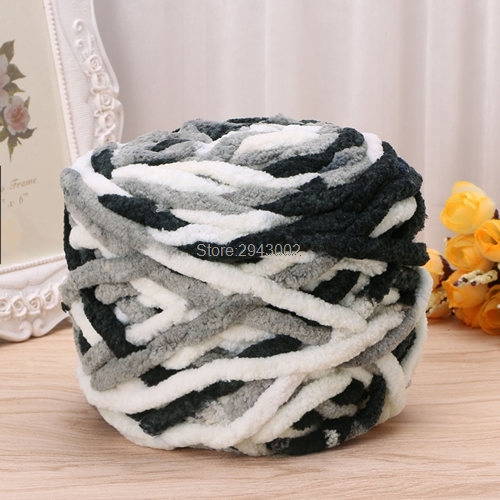 100g/1 balle doux coton à tricoter à la main fil épais tissé volumineux Crochet Worested: 28