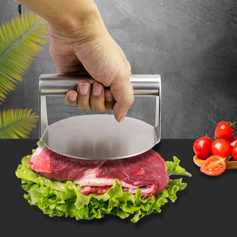 Burger Presse, Runde Zerschlagen Burger Presse, Bratpfanne Zubehör Bausatz Für Grill, Hamburger Patty Hersteller Und quetschen Fett