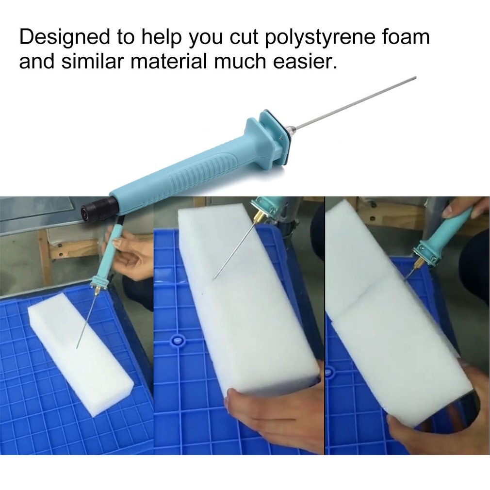 Foam Cutter Pen 15W 110V-240V EU Plug Electric Foam Polystyrene Cutting Machine Portable Styrofoam Cutter DIY Cutting Tools
